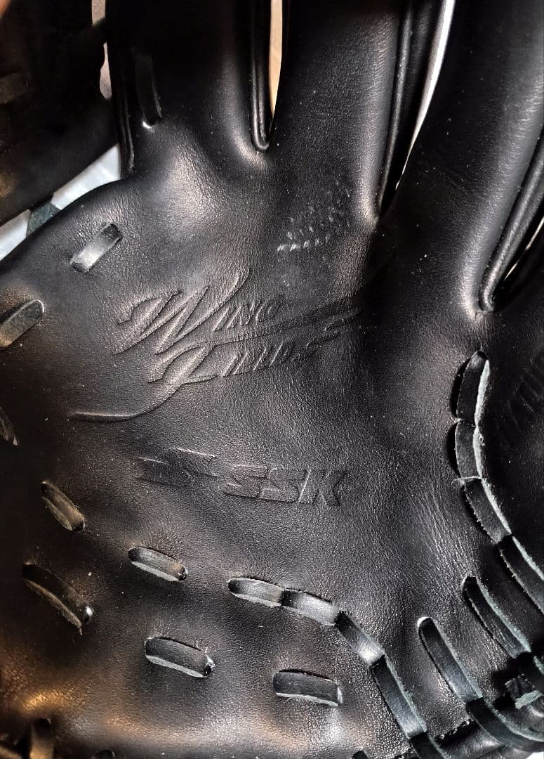SSK 硬式グローブ 右投げ用 黒 WING FIELD 美品 野球