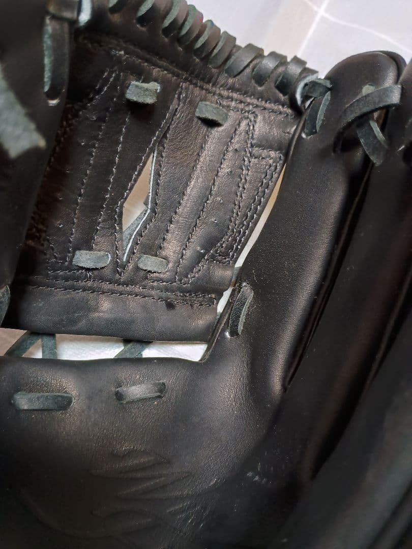 SSK 硬式グローブ 右投げ用 黒 WING FIELD 美品 野球