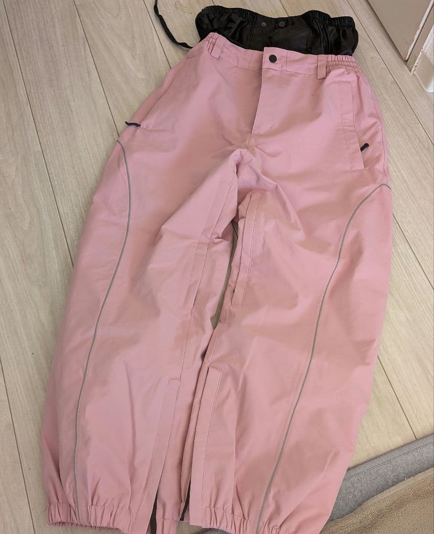 ピンク スノーボードウェアセット 女性用