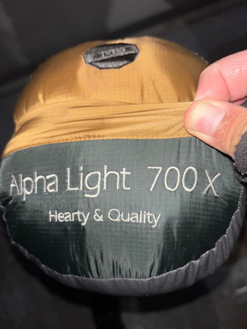 ISUKA CORDURA FABRIC 寝袋 ブラウン
