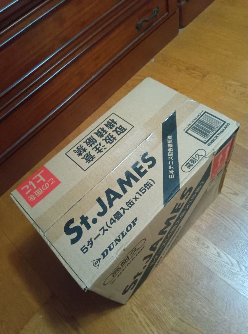 新品未使用未開封品 テニスボール セントジェームス60球
