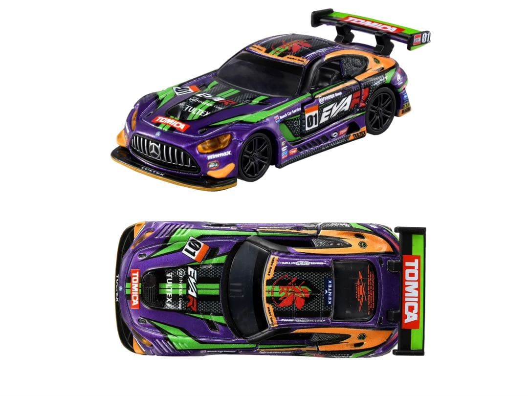 トミカプレミアムRacing エヴァRT初号機 AMG GT3 EVO