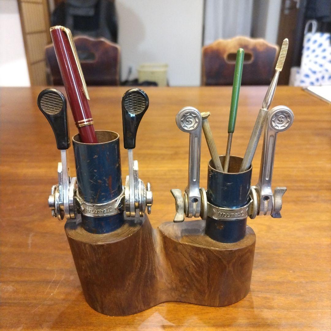 ユーレイ サンプレックスシフトレバー ダブルレバー未使用ペン立て