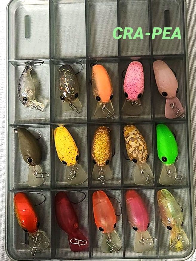 ラッキークラフト　クラピーCRA-PEA　クランクベイト 15個セット