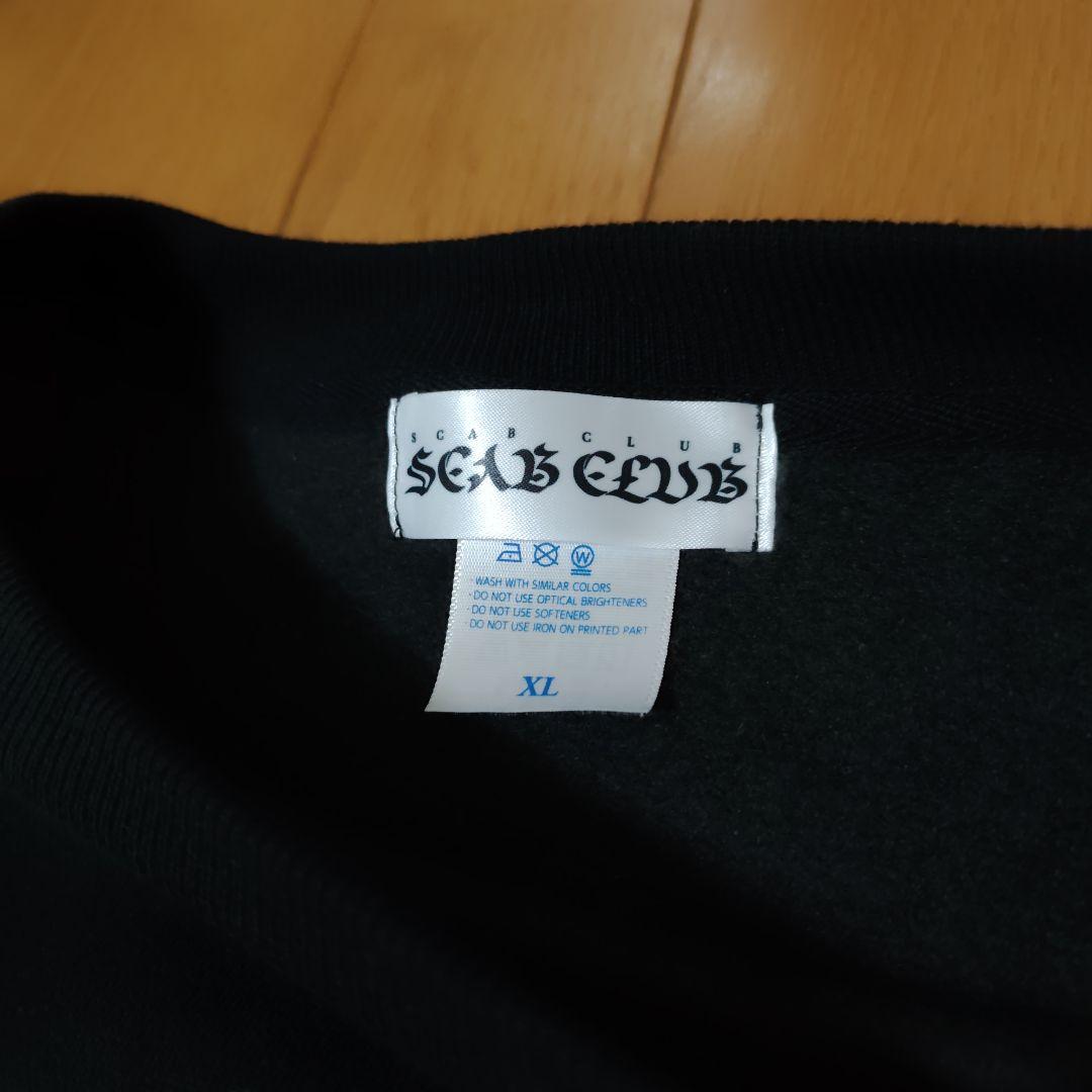 SCAB CLUB スウェット XL 黒