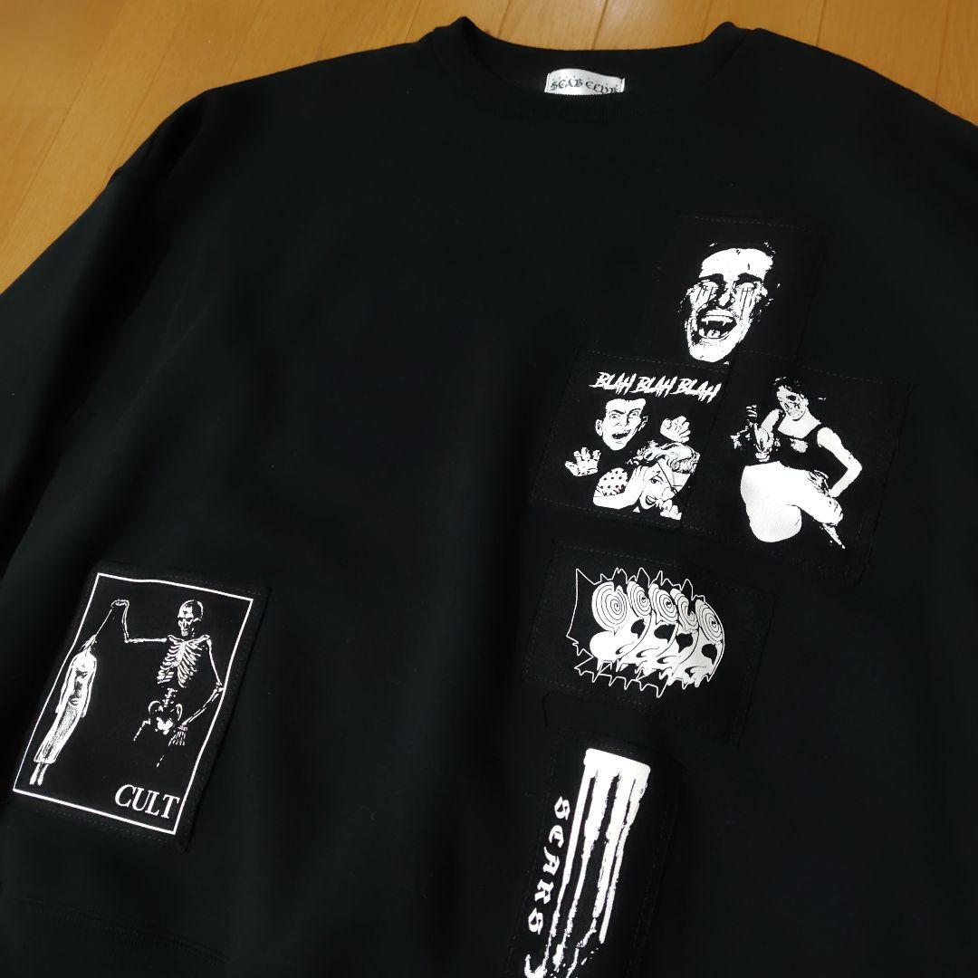 SCAB CLUB スウェット XL 黒
