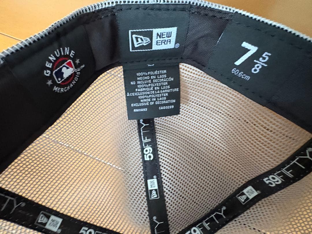 MLBメジャーリーグシカゴホワイトソックNewEra59FIFTY Gray