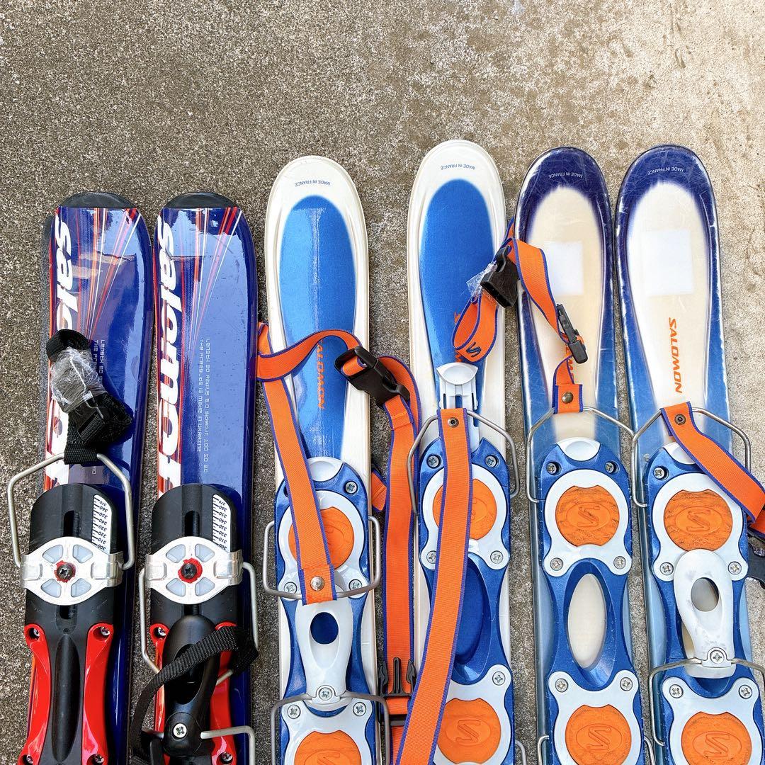 ジャンク3本Salomon  Blade スキー板 サロモン　ショート
