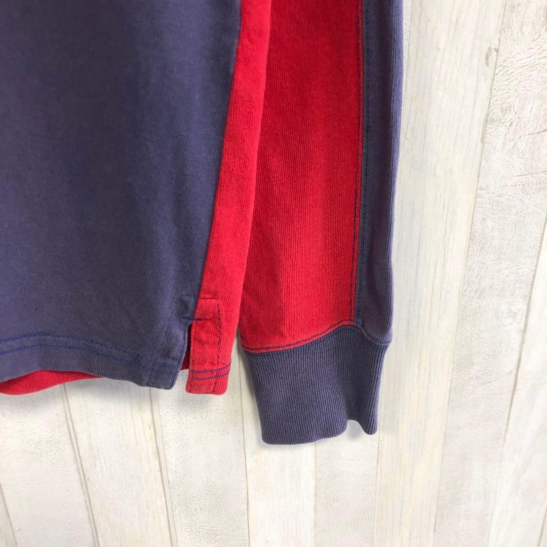 ラルフローレン　RalphLauren　刺繍　ラガーシャツ　ポロシャツ　長袖　L