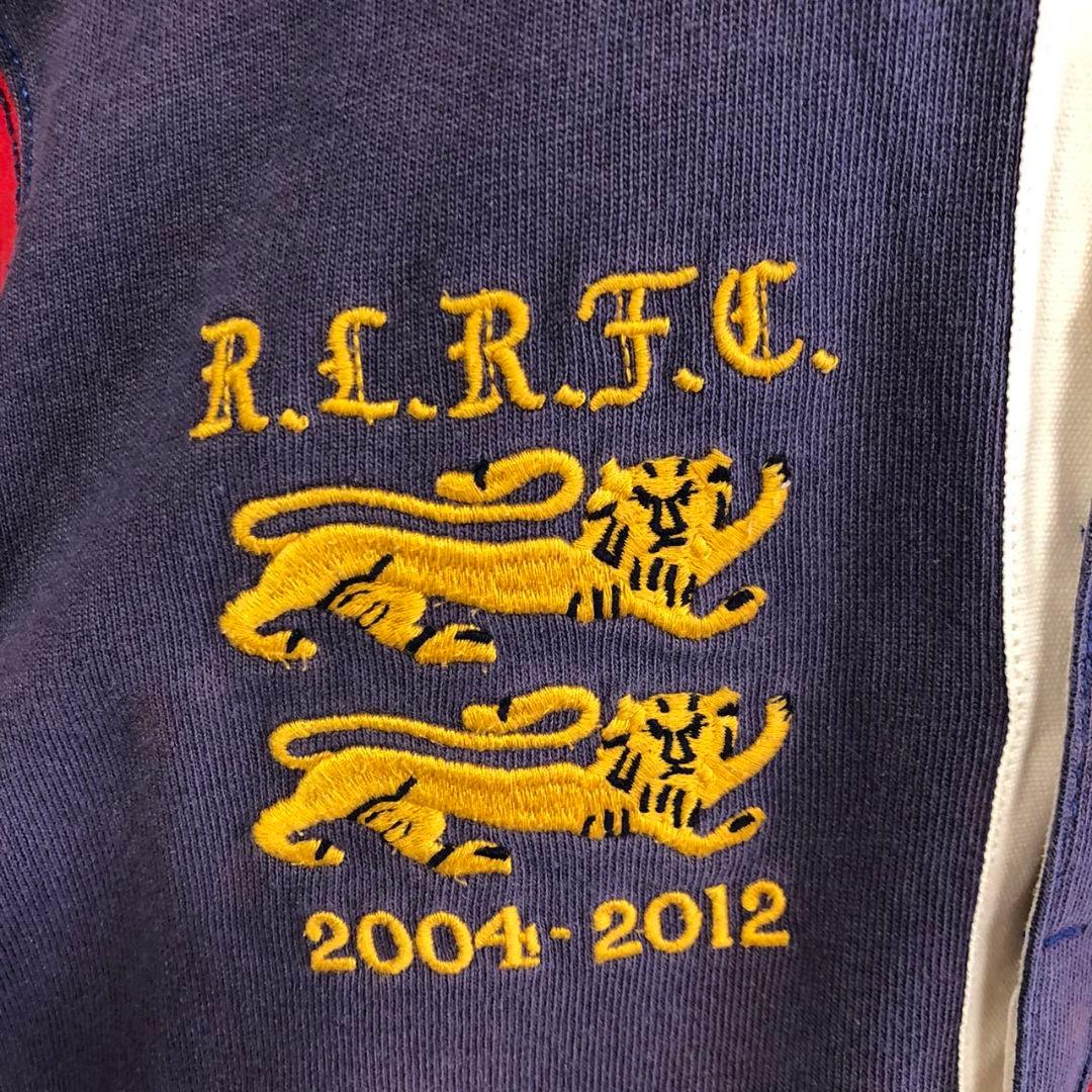 ラルフローレン　RalphLauren　刺繍　ラガーシャツ　ポロシャツ　長袖　L