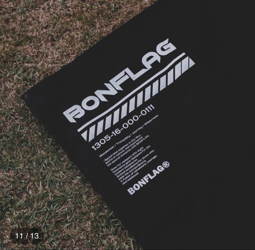 BONFLAG タクティカル エアベッド 2人用 キャンプベッド タンカラー
