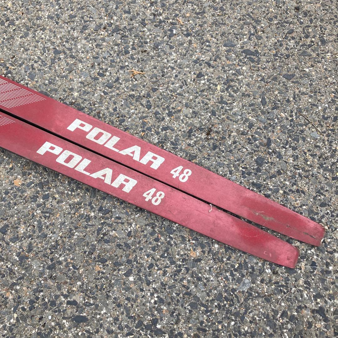【希少】Järvinenヴィンテージスキー板 POLAR 北欧製 インテリア用
