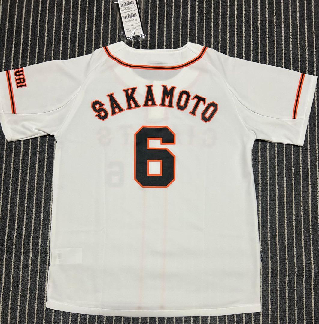 読売巨人軍坂本勇人アディダス製 ユニフォーム160サイズ 新品未使用 バッグ付