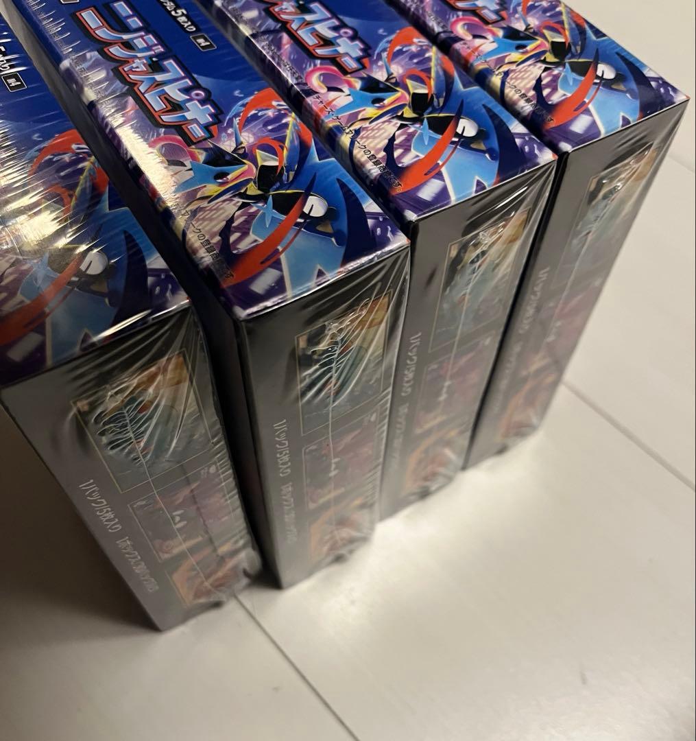【シュリンク付・新品未開封】ポケモンカード MEGA ニンジャスピナー 8BOX