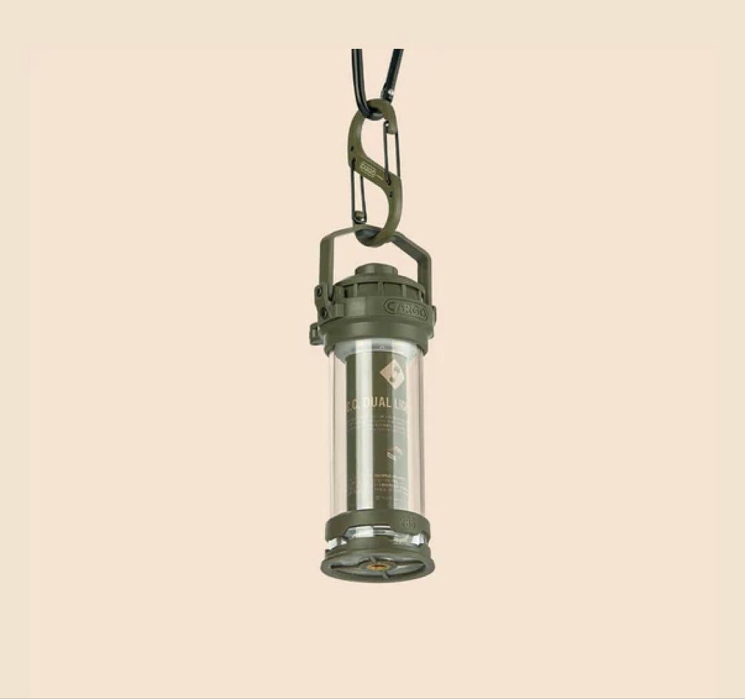 新品　カーゴコンテナ　DUAL LIGHT MINI カーキ