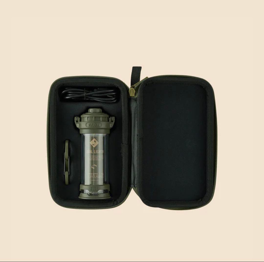 新品　カーゴコンテナ　DUAL LIGHT MINI カーキ