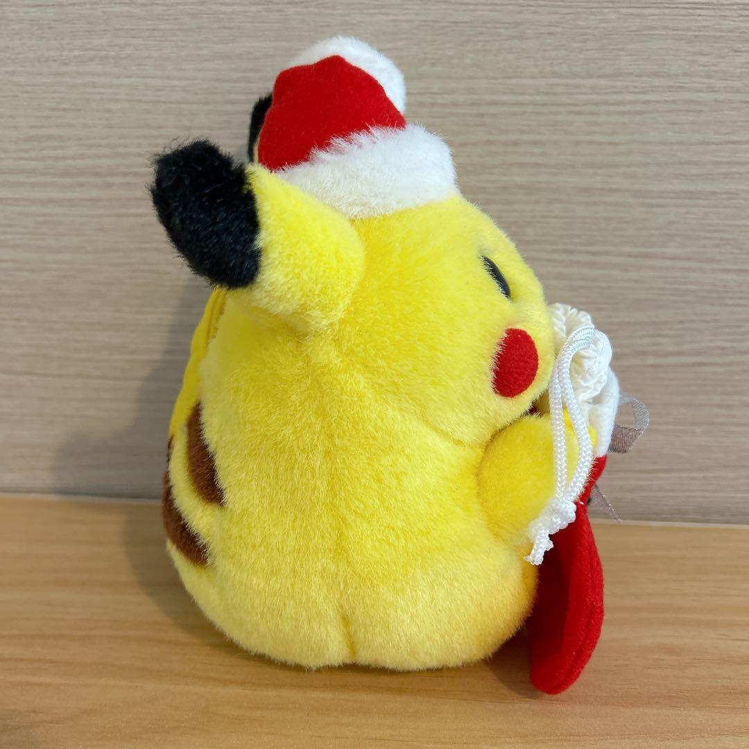 ピカチュウ 初期　ぬいぐるみ　トミー　クリスマス