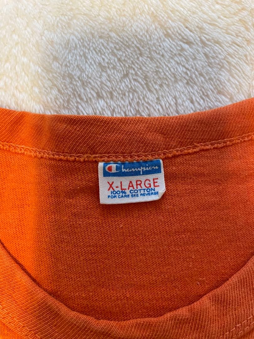 70's champion バータグフットボールT　vintage