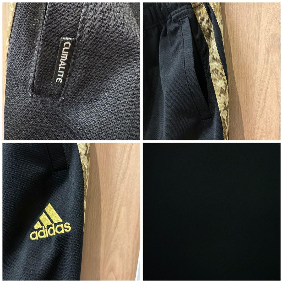 adidas アディダス パイソンラインゴールド ジャージ上下セット 古着屋購入