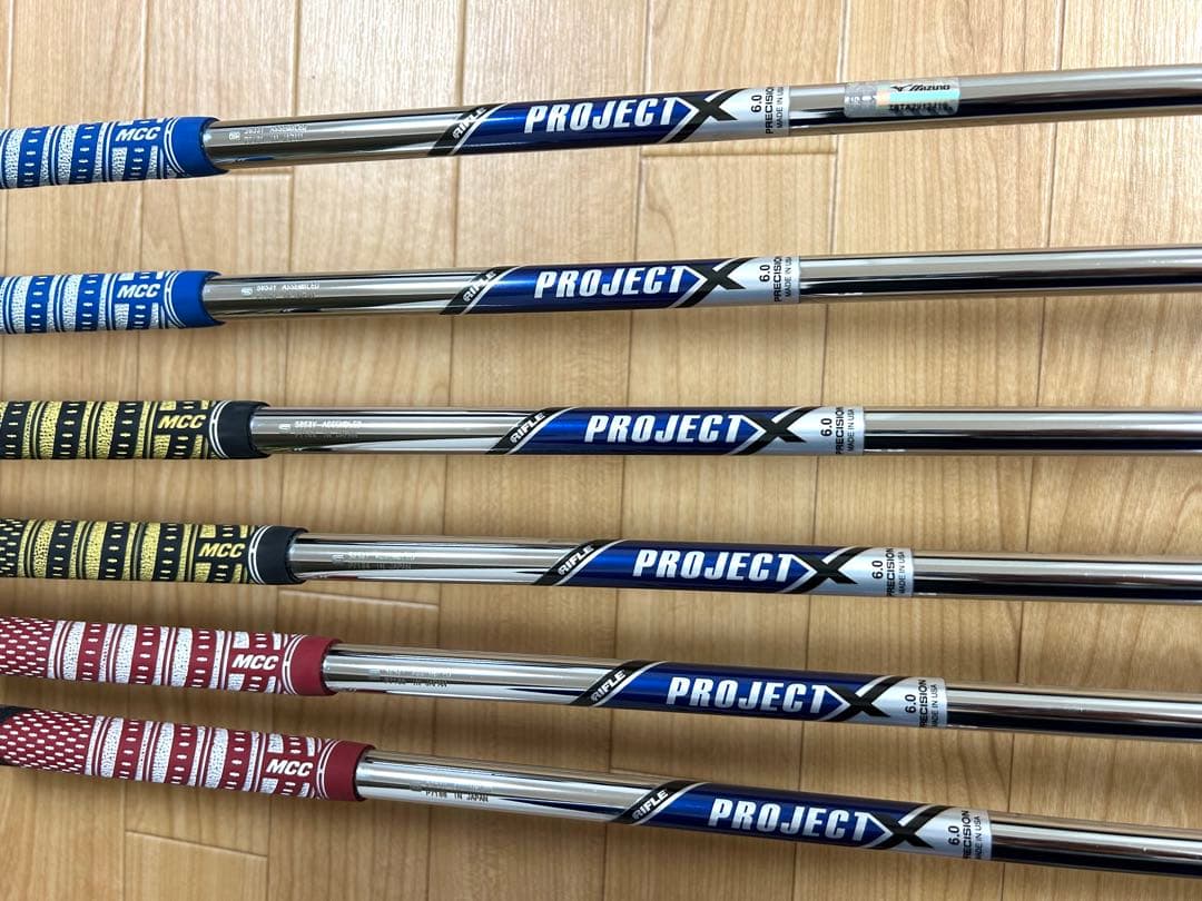 ミズノプロ M-13アイアンPROJECT X6.0 #5〜P・6本セット