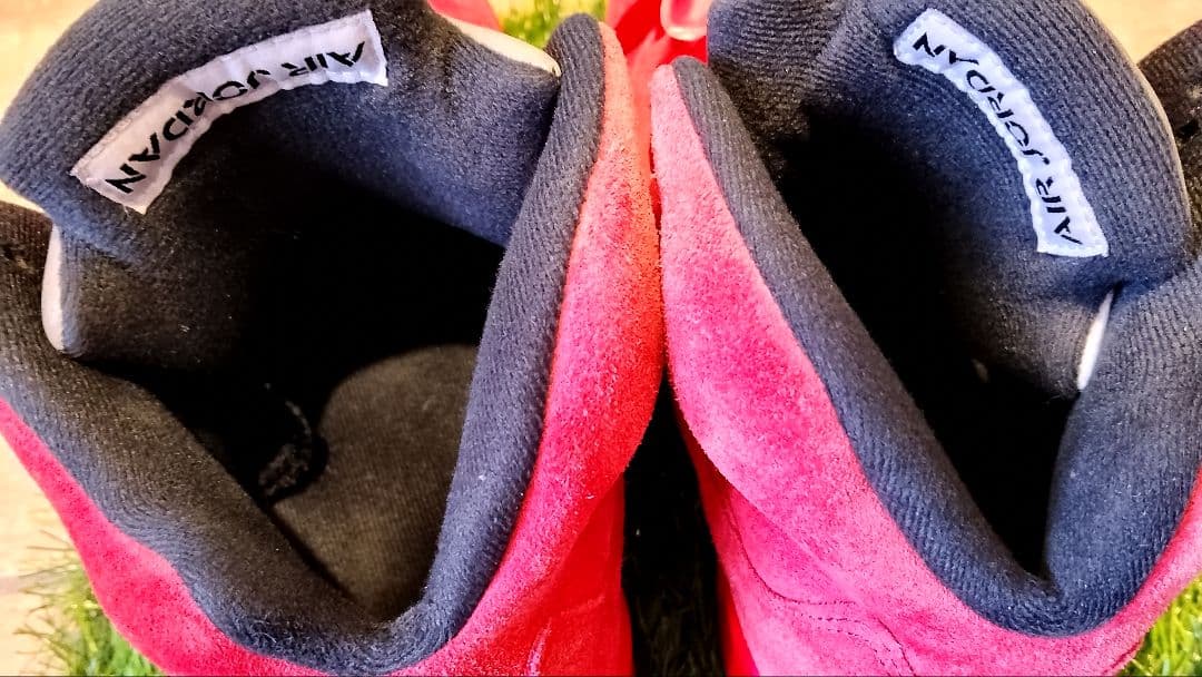 y*u様 Air Jordan レッド ハイカット シューズ