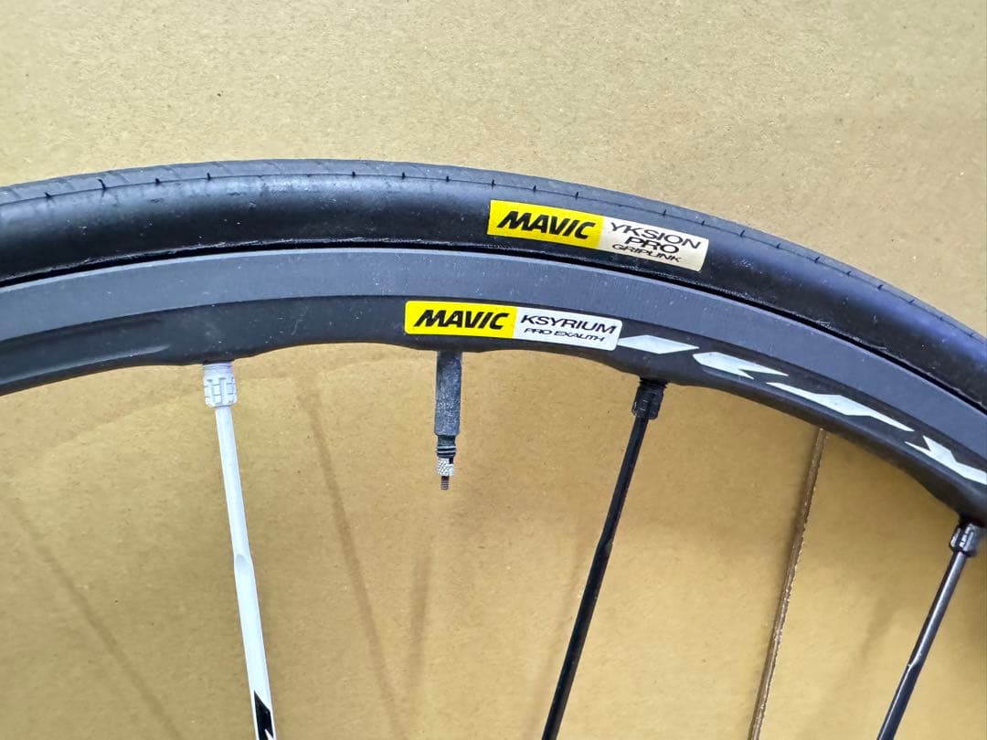 値下げ中ホイール前後MAVIC KSYRIUM PRO EXALITH
