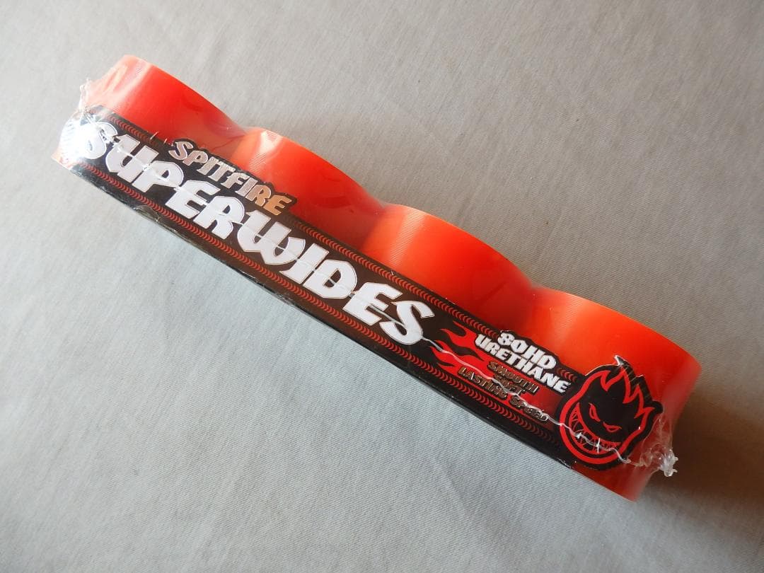 新品◆Spitfire Superwides Orange ウィール◆58mm