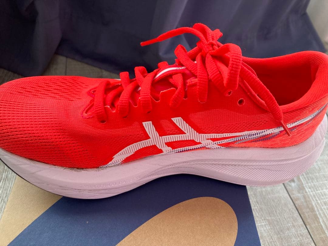 ASICS マジックスピード4 25㎝　2E メンズ