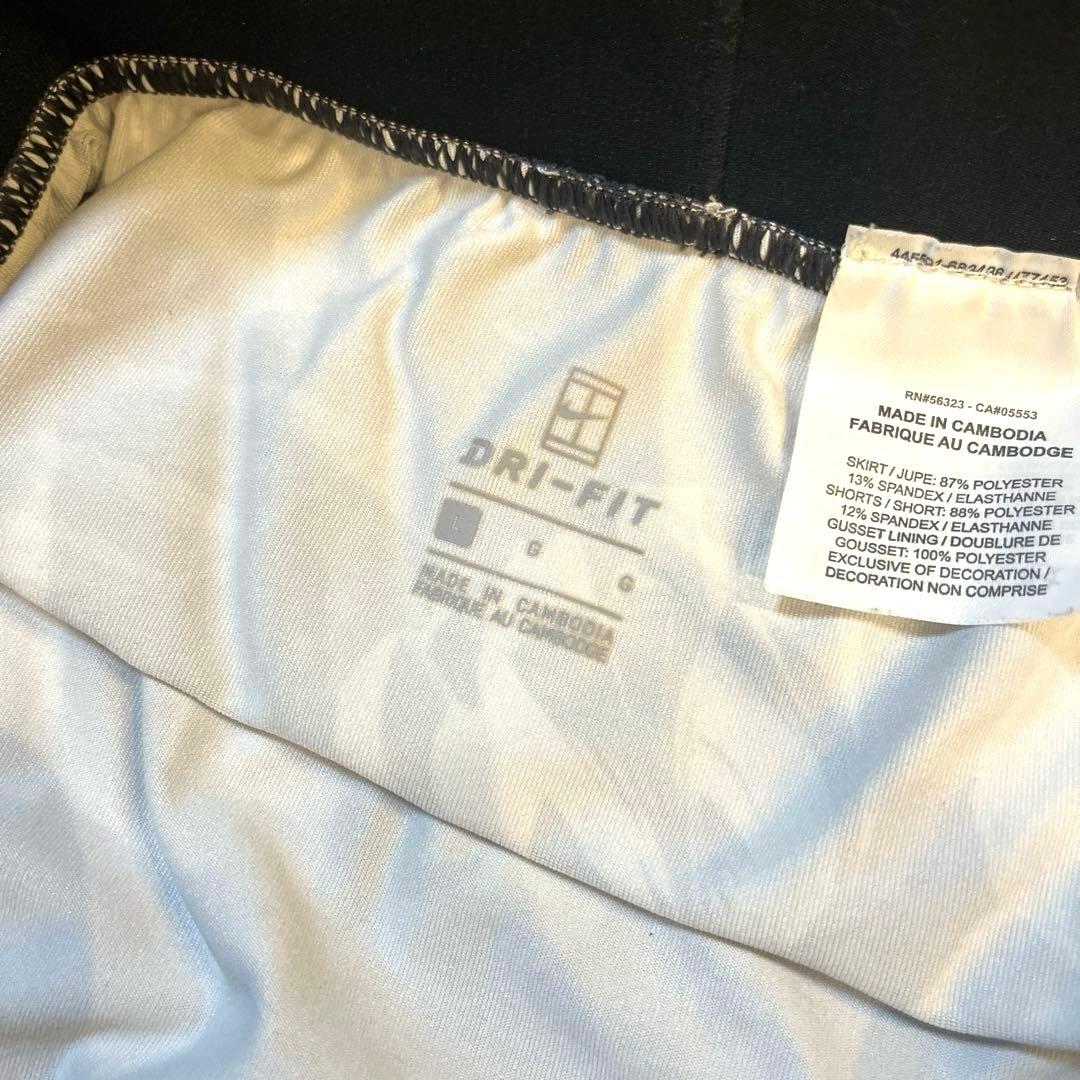 NIKE スコート　全仏オープン　メッシュ　スコートのみ　US-Ｌ
