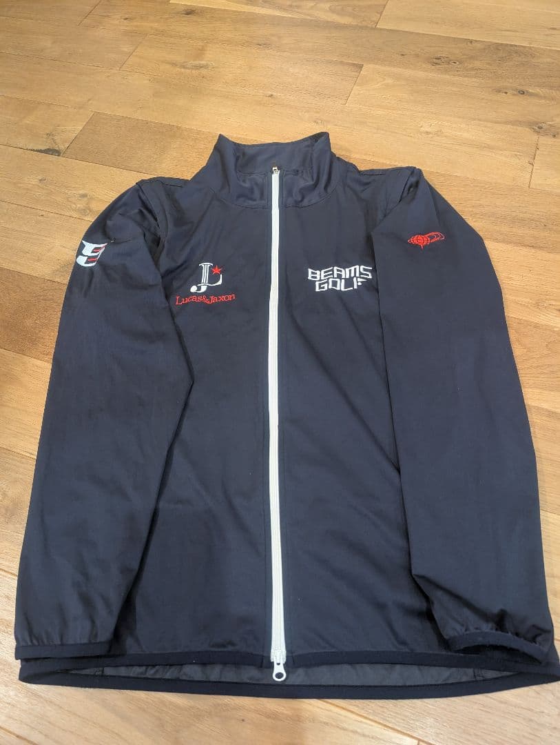 【ビームスゴルフ】ジップジャケット 2way ネイビー M BEAMS GOLF