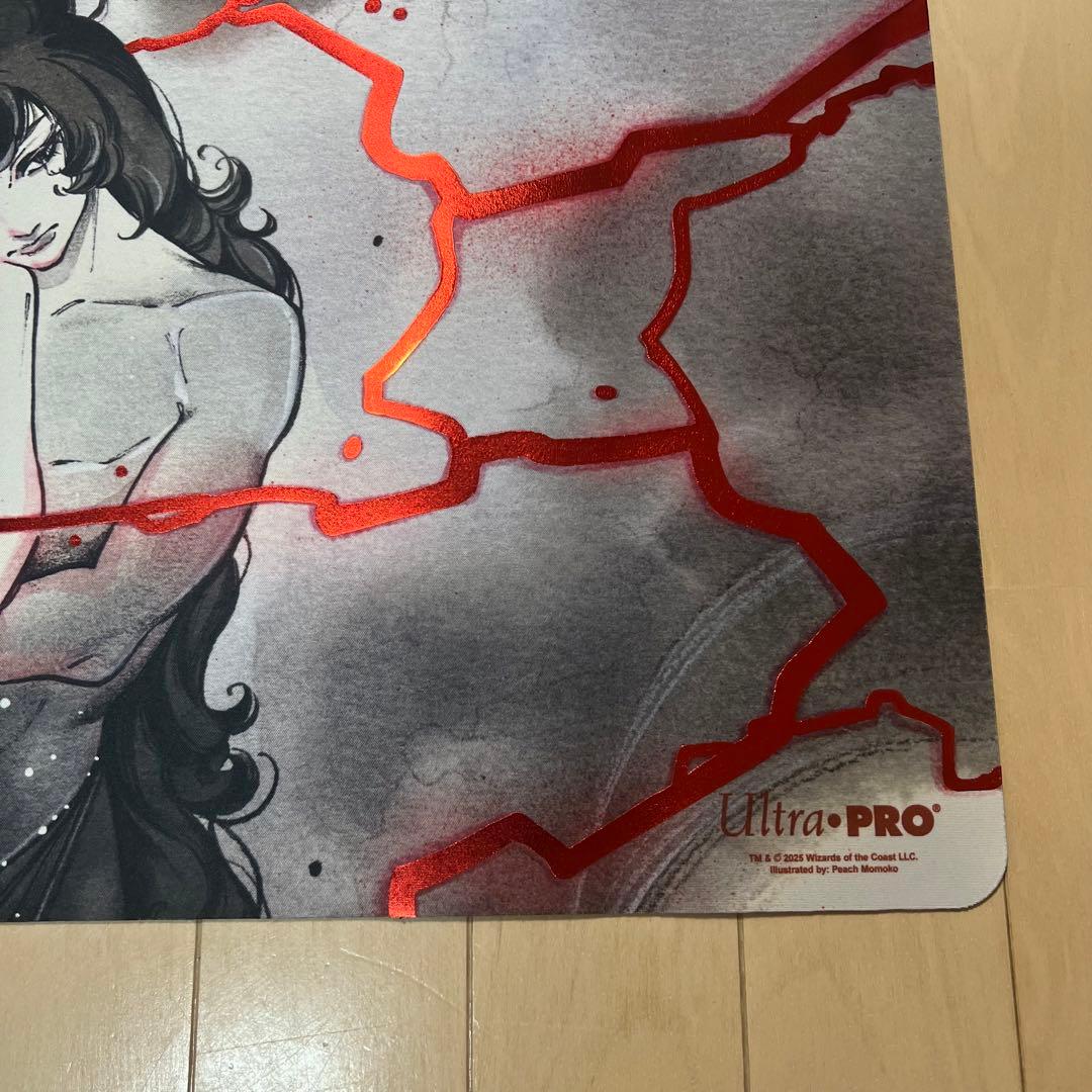 とわ　ultra pro 桃桃子 稲妻foilプレイマット②