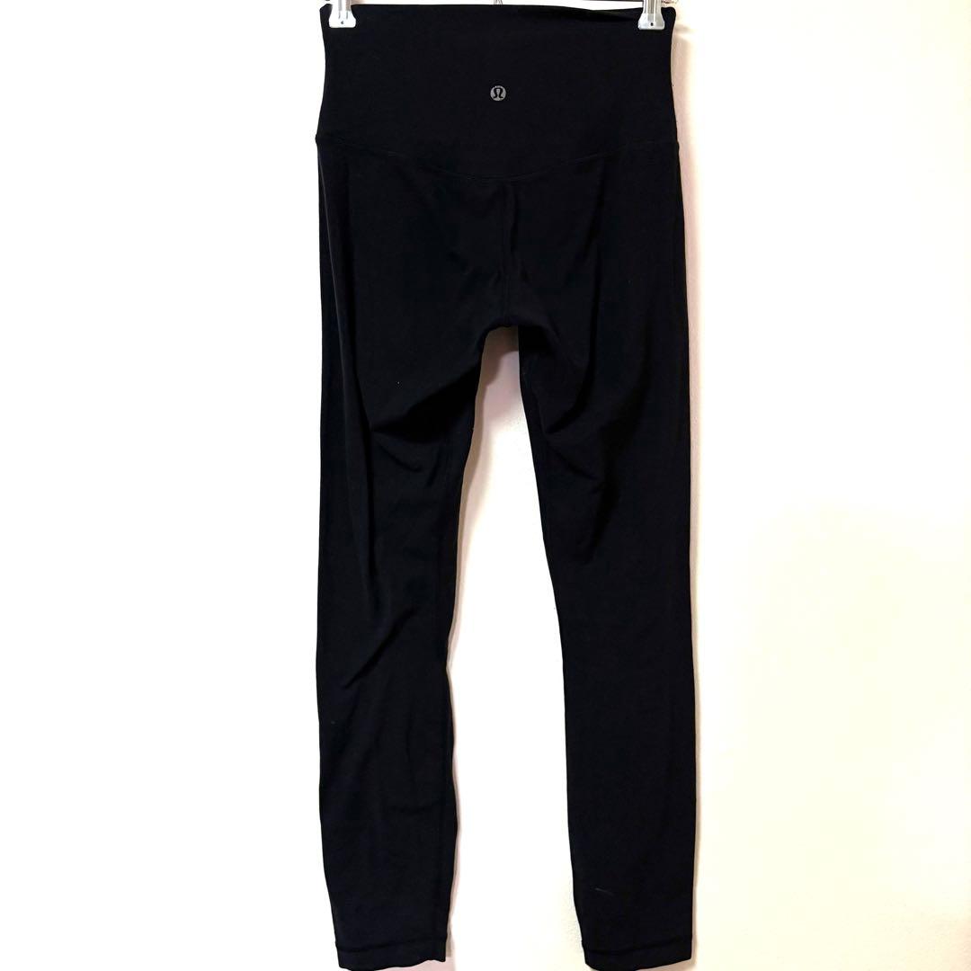 ルルレモン lululemon レギンス 黒 定番人気 2(S相当)