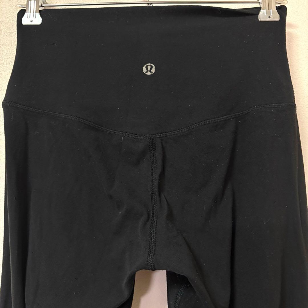 ルルレモン lululemon レギンス 黒 定番人気 2(S相当)
