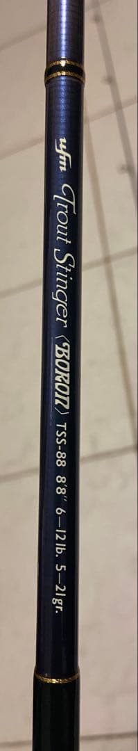 ufmウエダ　トラウトスティンガーボロン　tss88 超美品