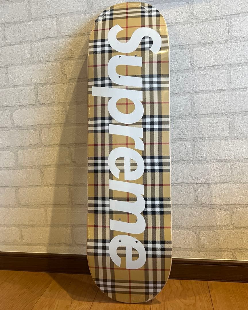 Supreme × BURBERRY スケートボード デッキ