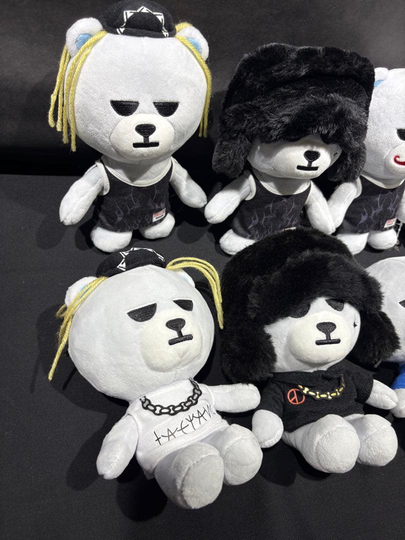 KRUNK×BIGBANG 10体セットぬいぐるみ