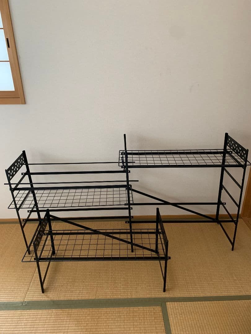 CAMP873 アイアンラック（TUNAGU）　キャンプ　オプションアイテム付