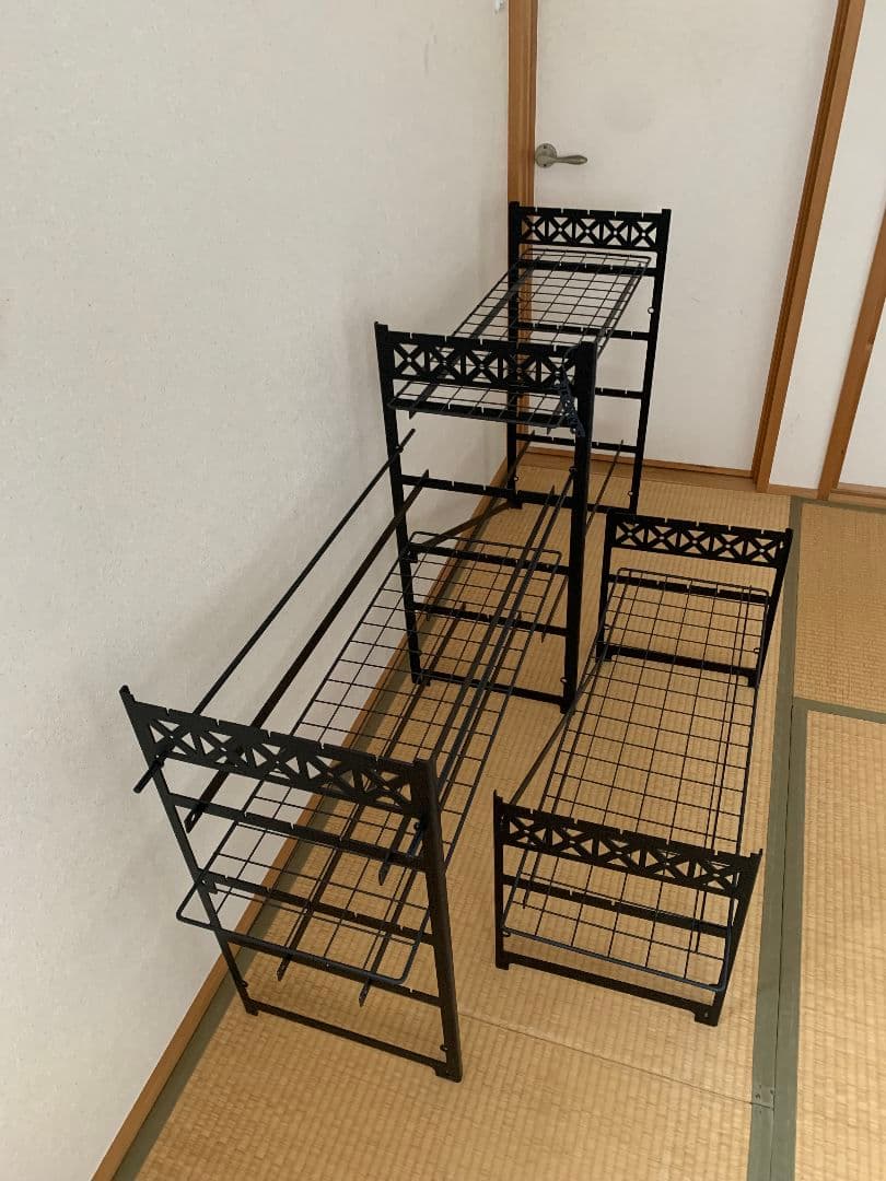 CAMP873 アイアンラック（TUNAGU）　キャンプ　オプションアイテム付