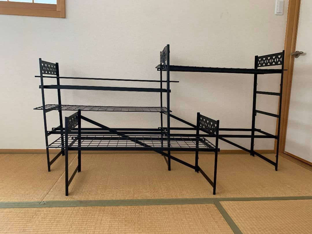 CAMP873 アイアンラック（TUNAGU）　キャンプ　オプションアイテム付