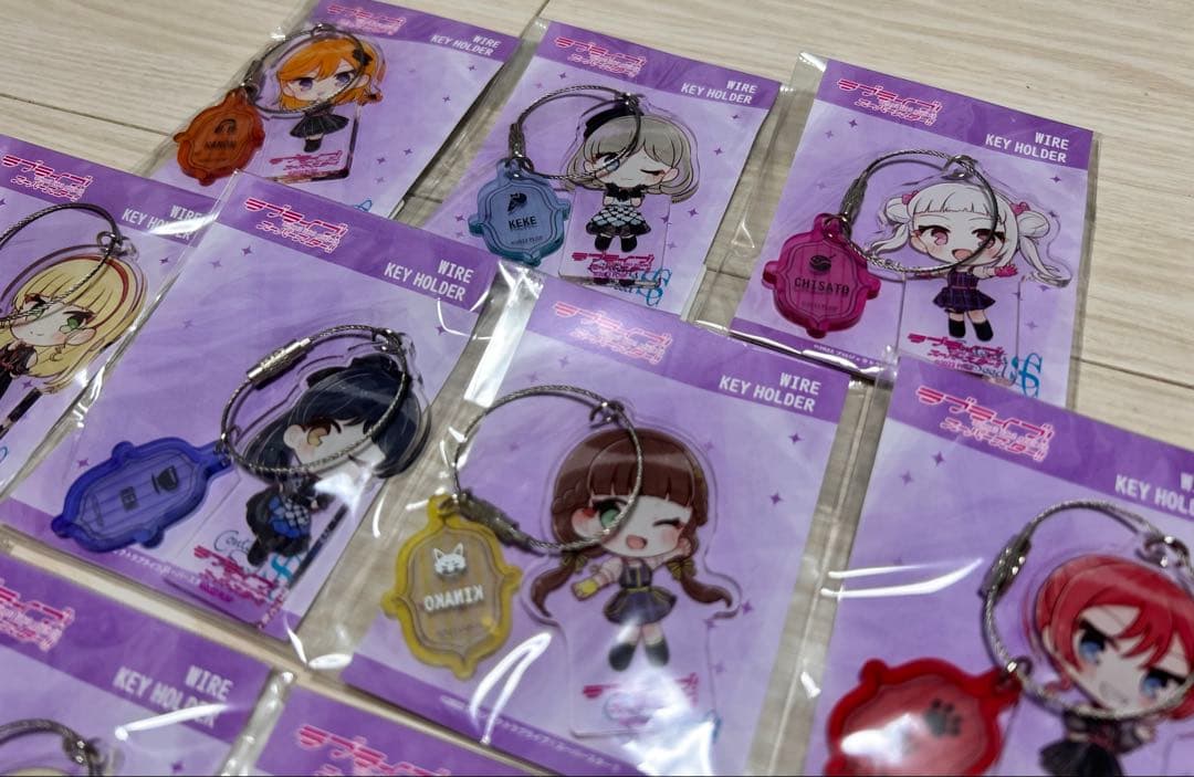 【定価半額！】ラブライブスーパースターワイヤーキーホルダー 5yncri5e!
