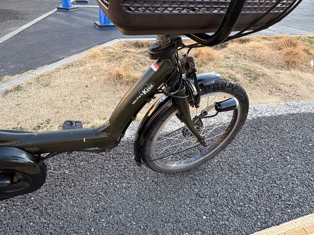 中古20㌅YAMAHA電動アシスト自転車　8.7Ah 大阪　020
