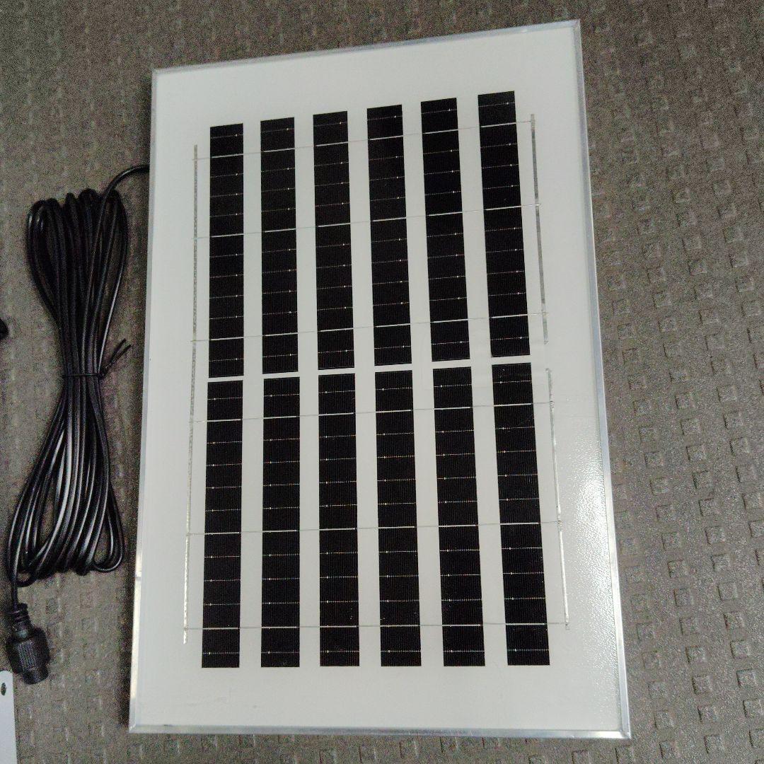 値下げ　太陽電池パネル付LED 照明　　2