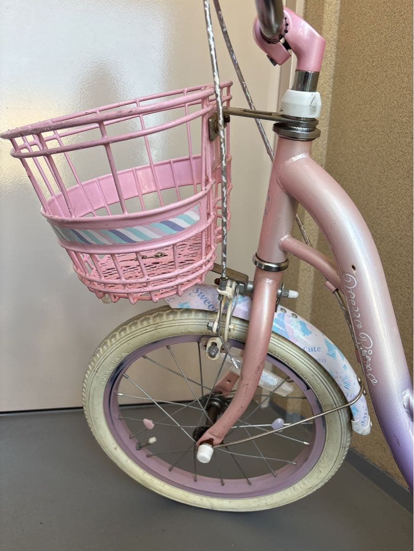 メゾピアノ こども自転車 16インチ 補助輪付き(あさひサイクル)
