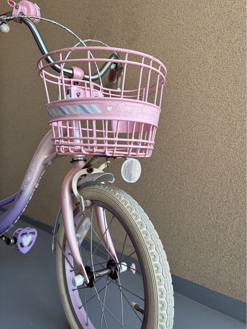 メゾピアノ こども自転車 16インチ 補助輪付き(あさひサイクル)