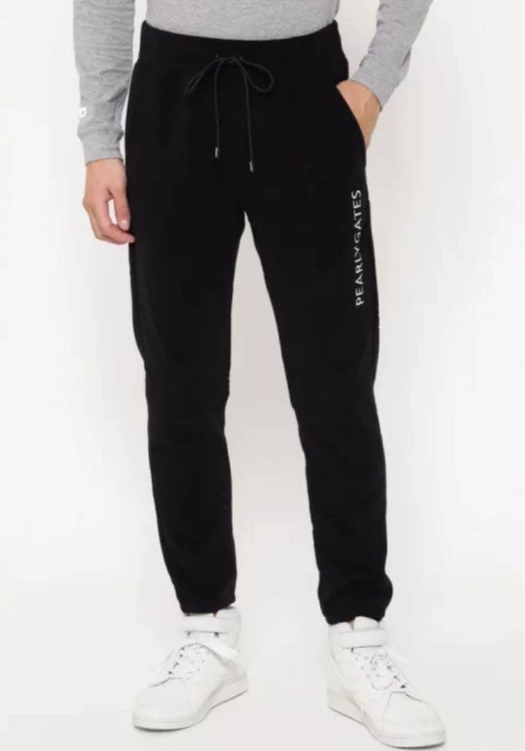 一平さん　新品　パーリーゲイツ　パンツ　ジョガー　ストレッチ　パイル