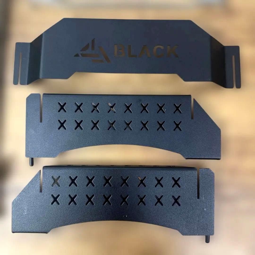 BLACK DESIGN ブラックデザイン　BXプレート 五徳　セット
