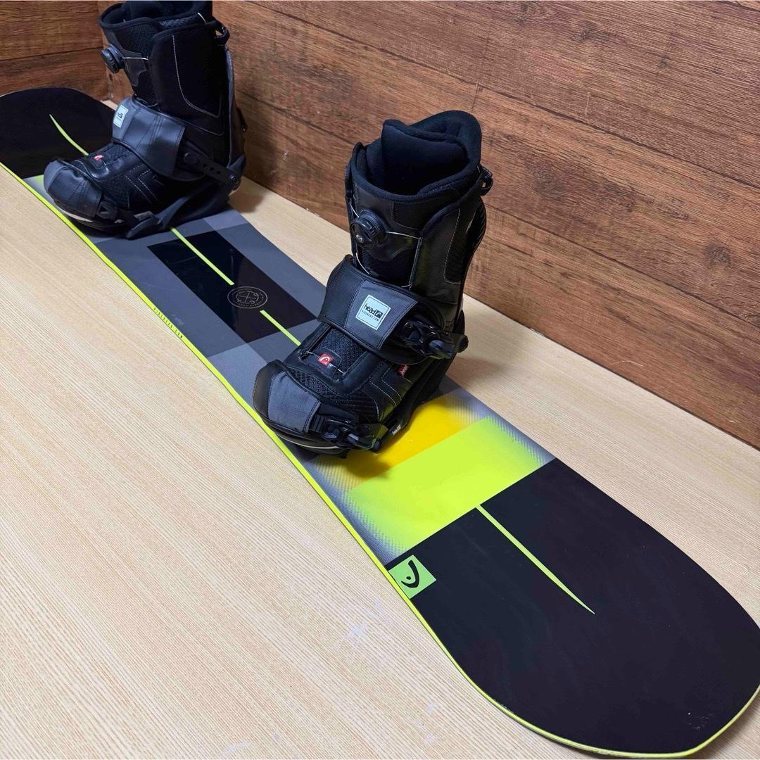 美品　HEAD　メンズスノーボード　3点セット　DCT 159cm 長身用