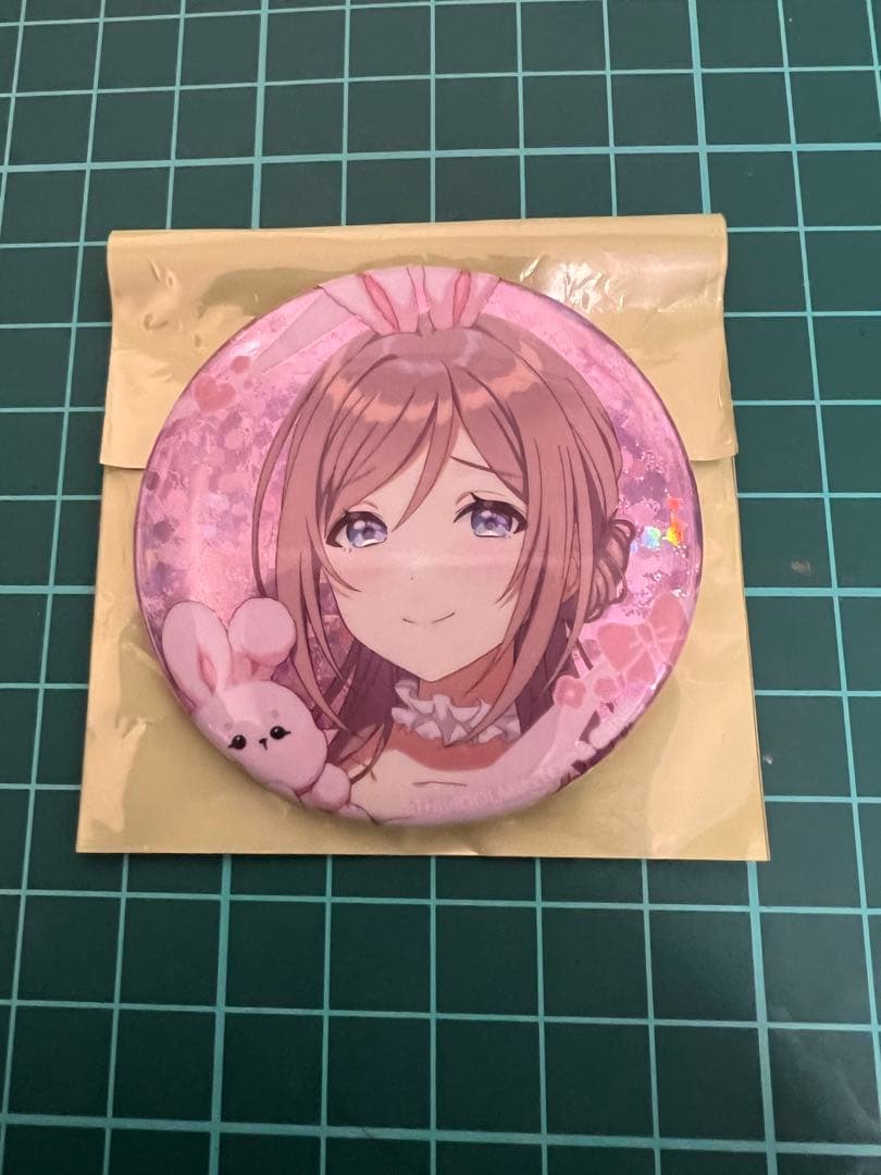 学園アイドルマスター GiGO BOX購入特典ホログラム缶バッジ　姫崎莉波