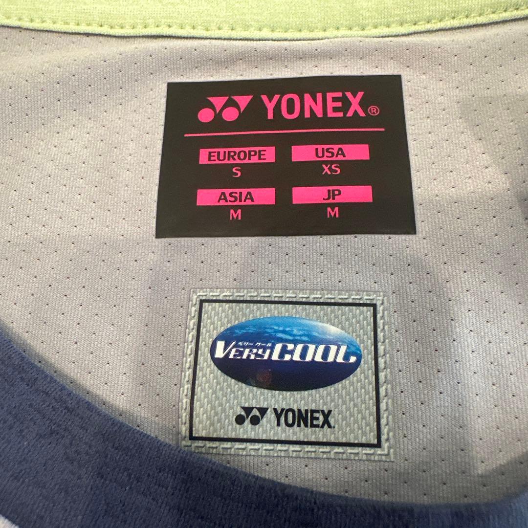YONEX テニスウェア Mサイズ YY-02TGJS ミストブルー