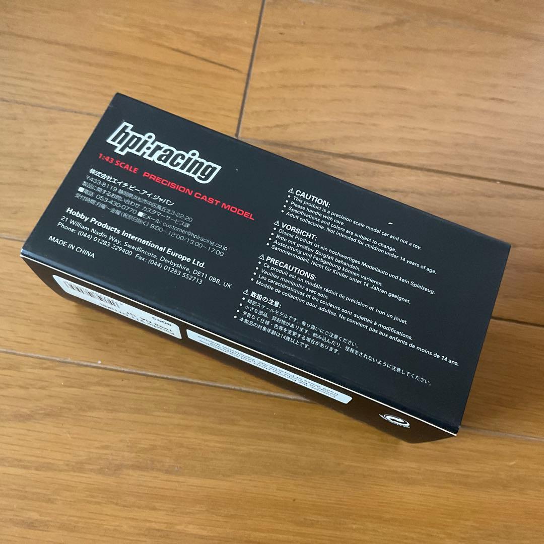 希少 1/43 HPI 8050 ポルシェ 911 GT1 LMルマン 1998